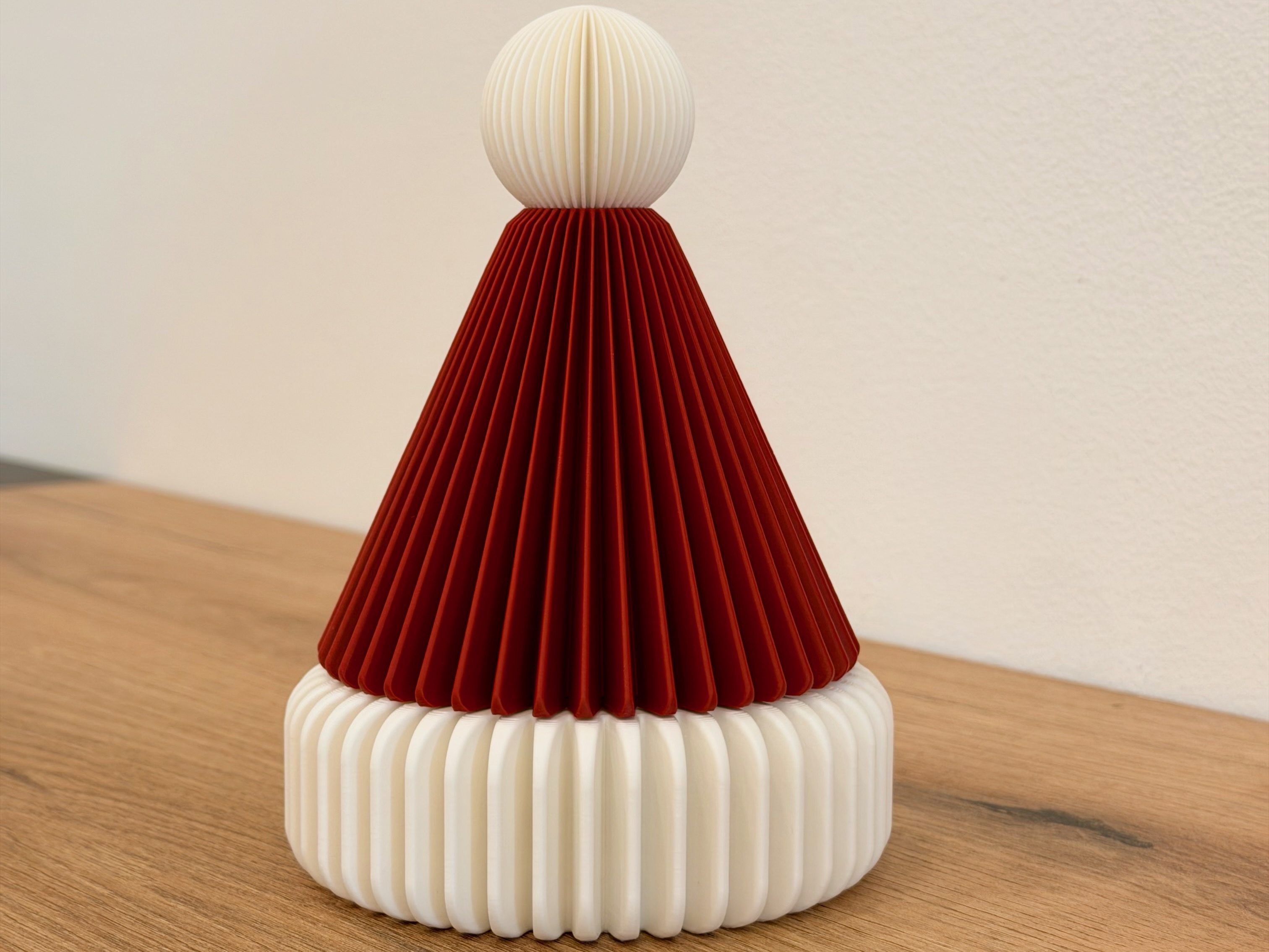 Santa hat decoration